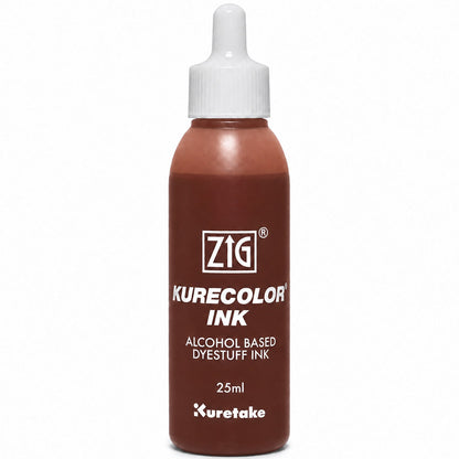 Zig Kurecolor Mürekkep 25ml 738 Burnt Sienna