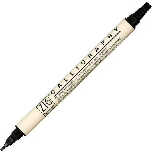 Zig Ms-3400 Calligraphy Pen 010 Pure Black