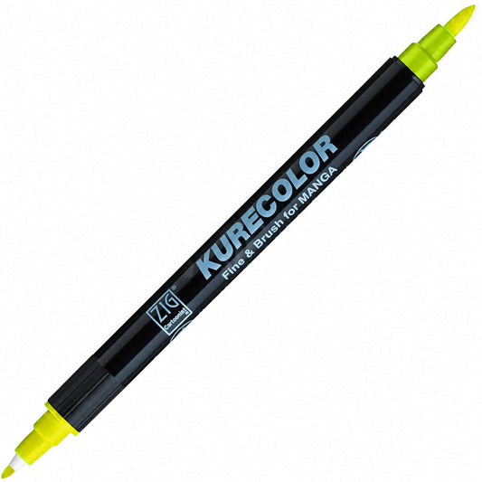 Zig Mangaka Fine&Brush Cnkc-2200 Yellow Green 125