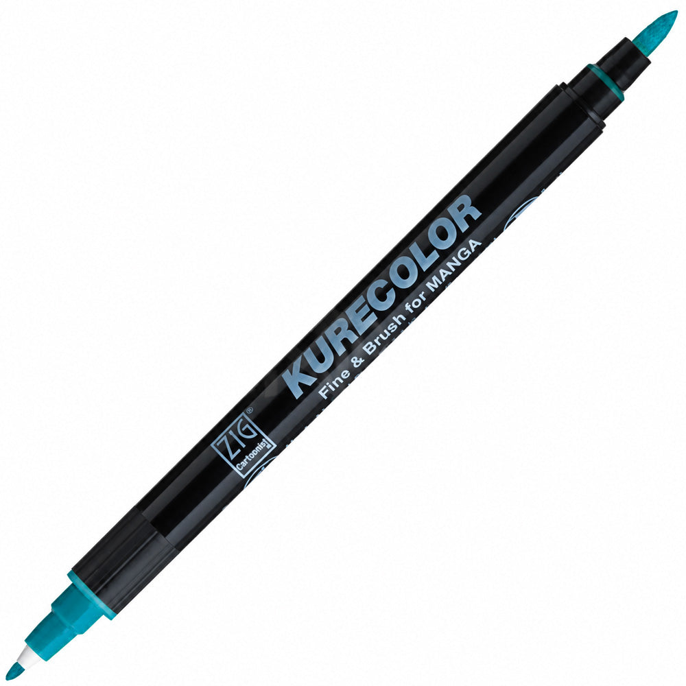 Zig Mangaka Fine&Brush Cnkc-2200 Peacock Blue 339