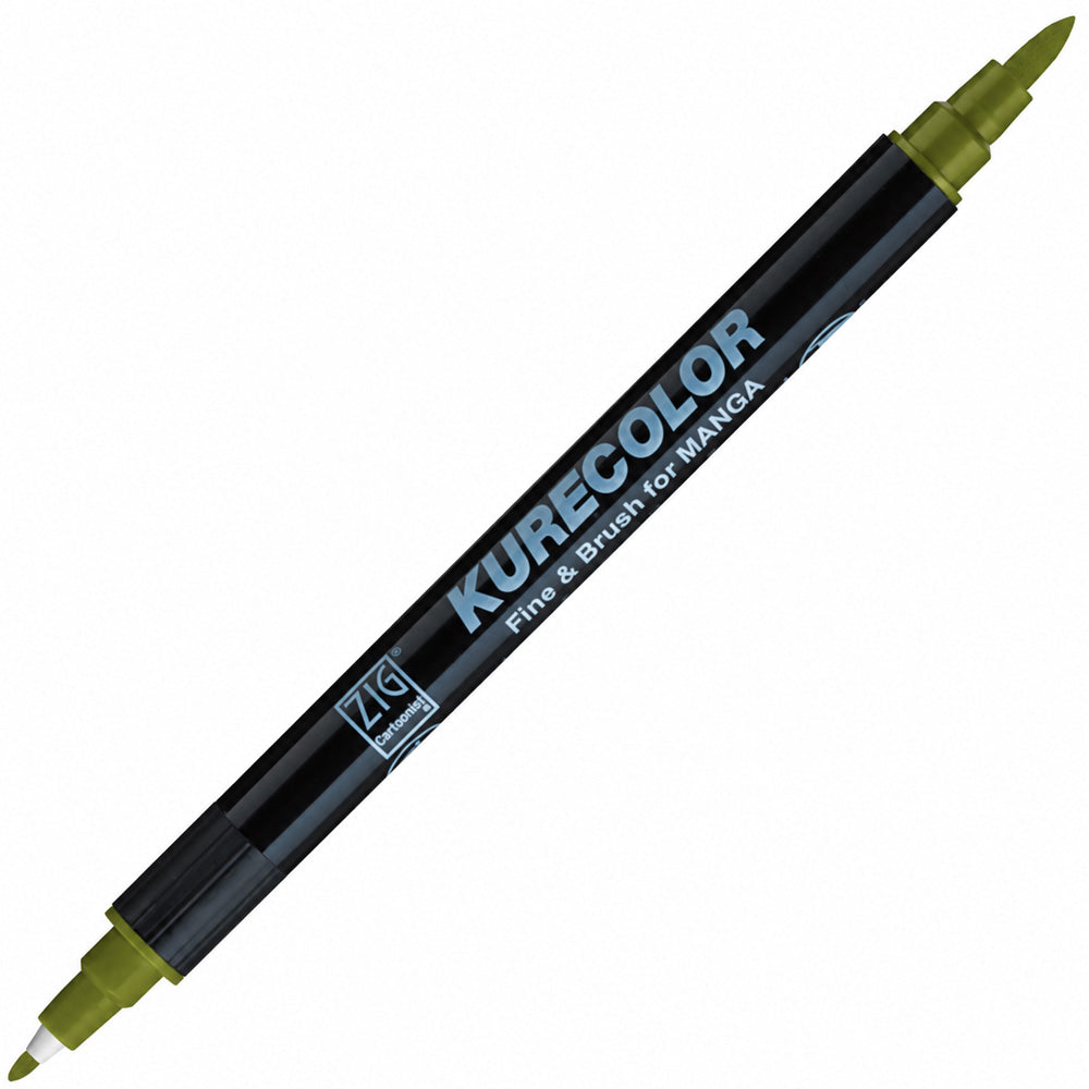 Zig Mangaka Fine&Brush Cnkc-2200 Olive Green 545