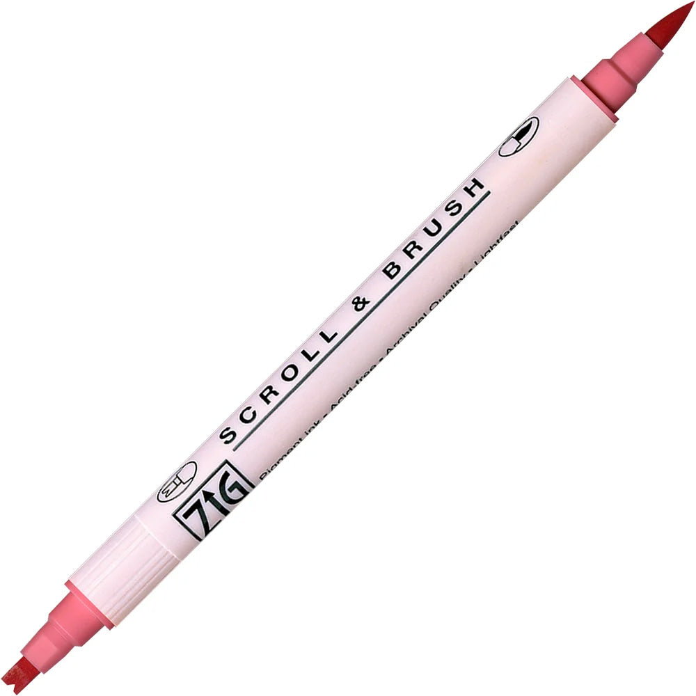 Zig Ms-5000 Scroll & Brush 021 Salmon