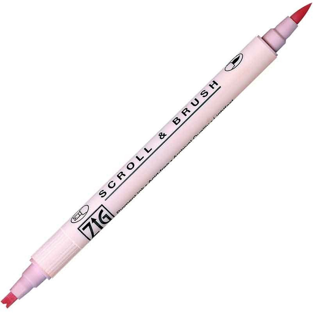 Zig Ms-5000 Scroll & Brush 026 Baby Pink