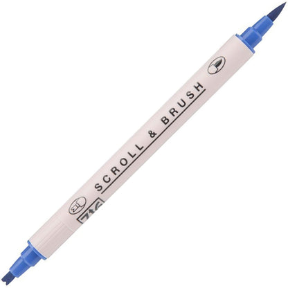Zig Ms-5000 Scroll & Brush 030 Pure Blue