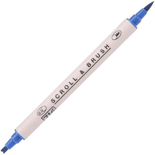 Zig Ms-5000 Scroll & Brush 030 Pure Blue