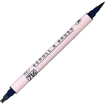 Zig Ms-5000 Scroll & Brush 035 Navy