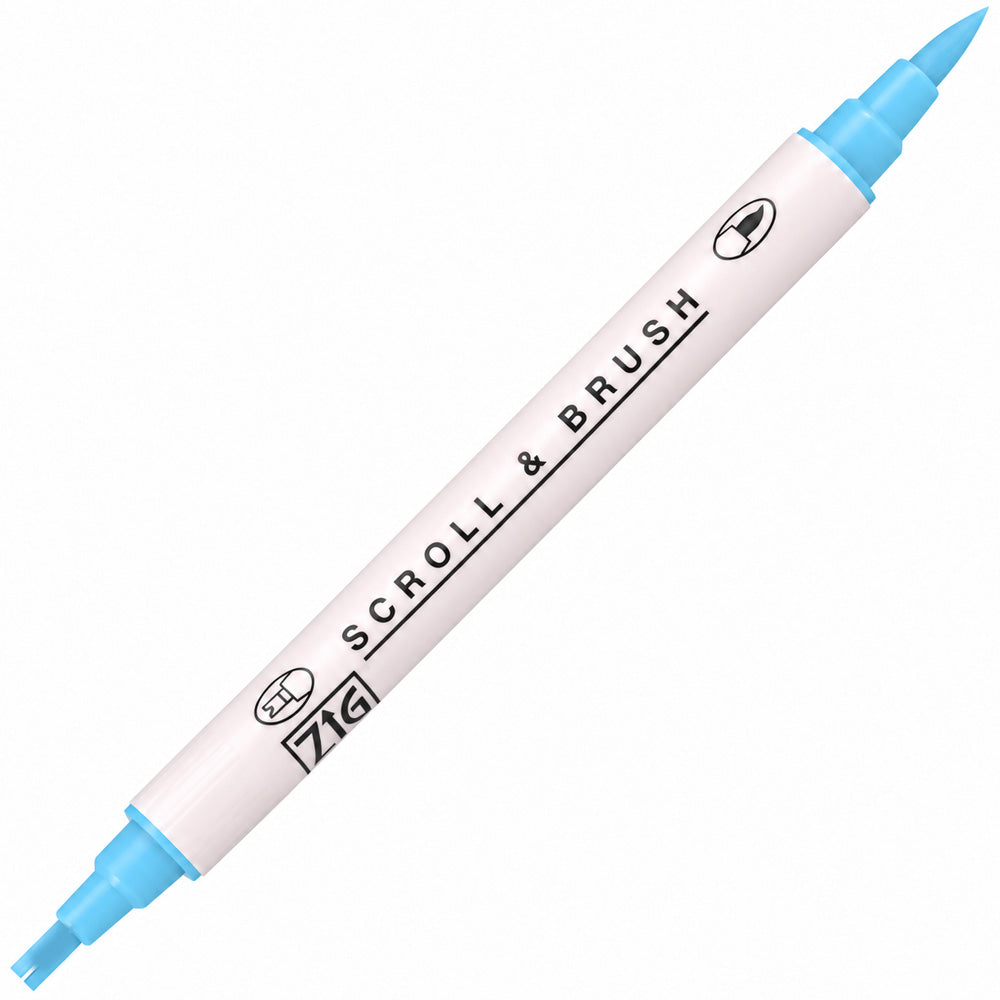 Zig Ms-5000 Scroll & Brush 036 Blue-Bonnet