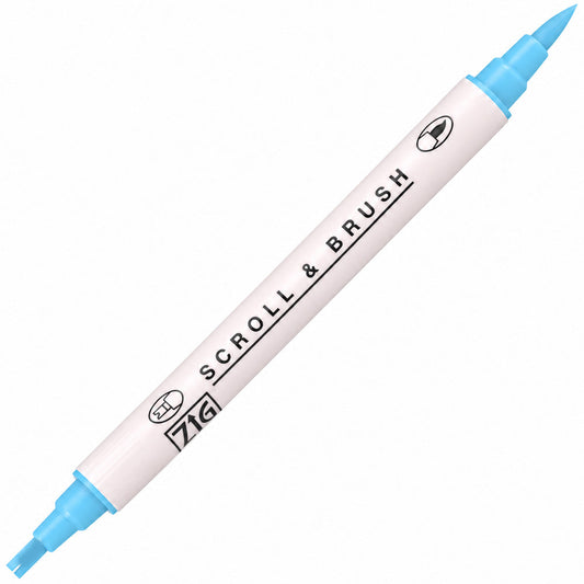Zig Ms-5000 Scroll & Brush 036 Blue-Bonnet