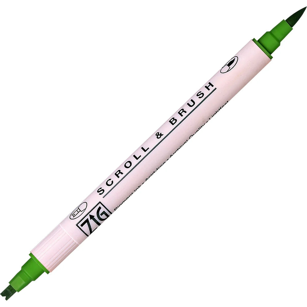 Zig Ms-5000 Scroll & Brush 047 Spring Green