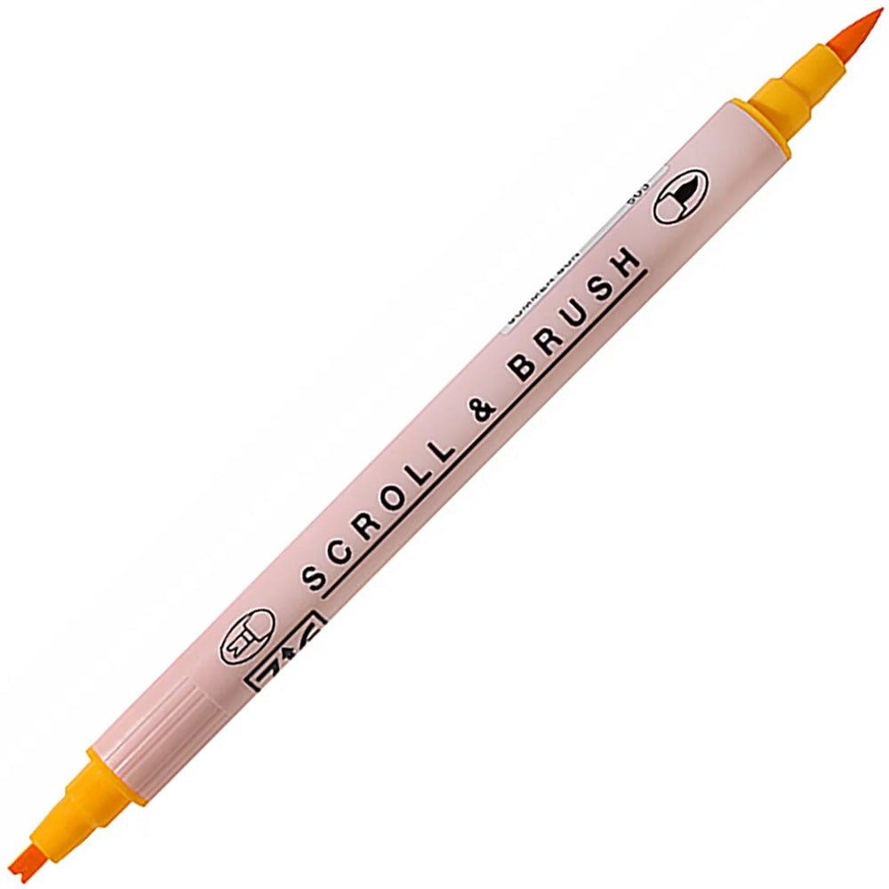 Zig Ms-5000 Scroll & Brush 052 Apricot