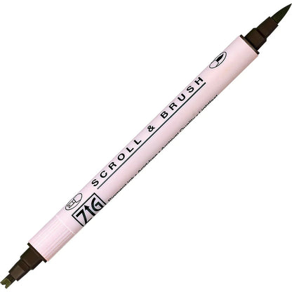 Zig Ms-5000 Scroll & Brush 062 Chocolate