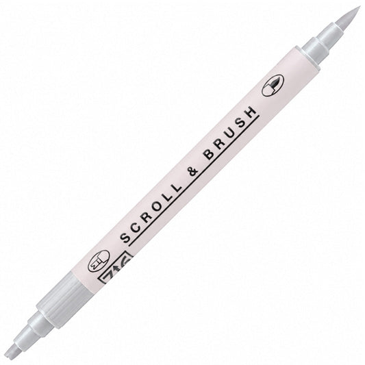 Zig Ms-5000 Scroll & Brush 091 Platinum