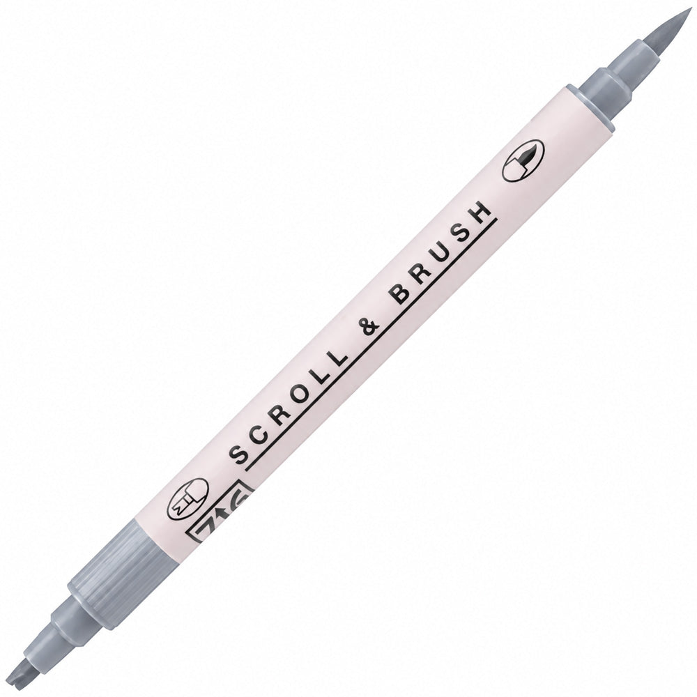 Zig Ms-5000 Scroll & Brush 092 Steel Gray