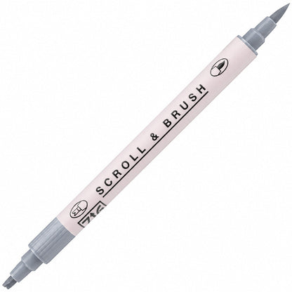 Zig Ms-5000 Scroll & Brush 092 Steel Gray