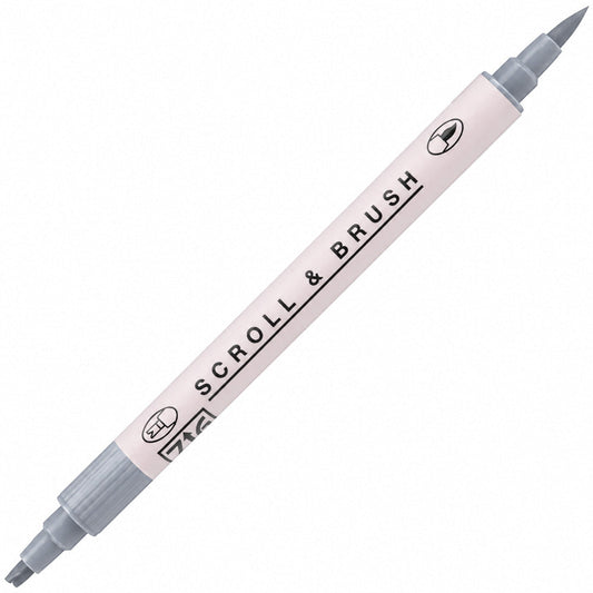Zig Ms-5000 Scroll & Brush 092 Steel Gray