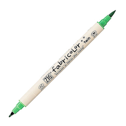 Zig Fabricolor Twin Kumaş Kalemi 004 Fluorescent Green