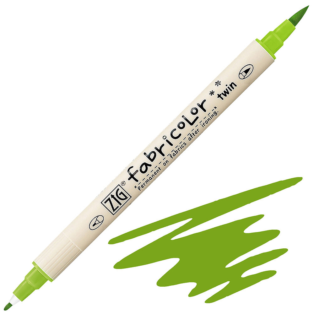 Zig Fabricolor Twin Kumaş Kalemi 041 Light Green