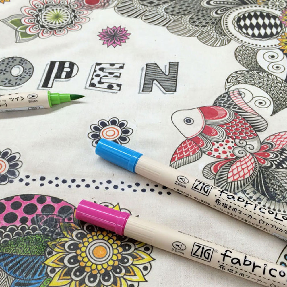 Zig Fabricolor Twin Kumaş Kalemi 066 Dark Oatmeal