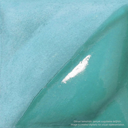 İzrf Sır Altı Boya Açık Turkuaz Mavi 90ml ÇB8100