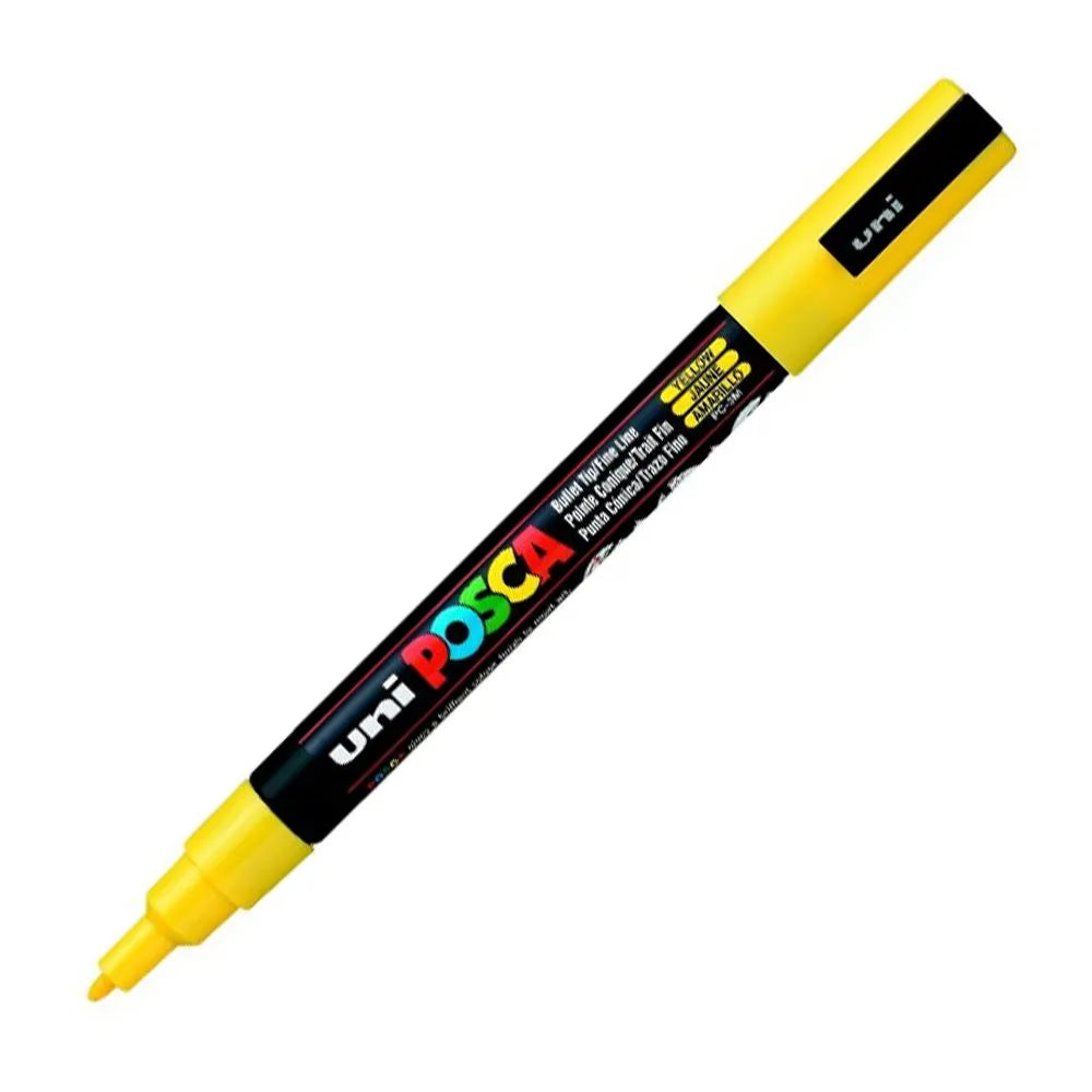 Uni Posca PC-3M (0.9-1.3mm) Sarı
