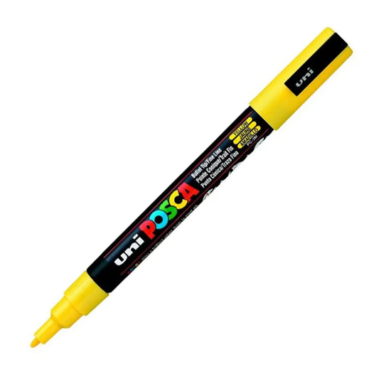 Uni Posca PC-3M (0.9-1.3mm) Sarı