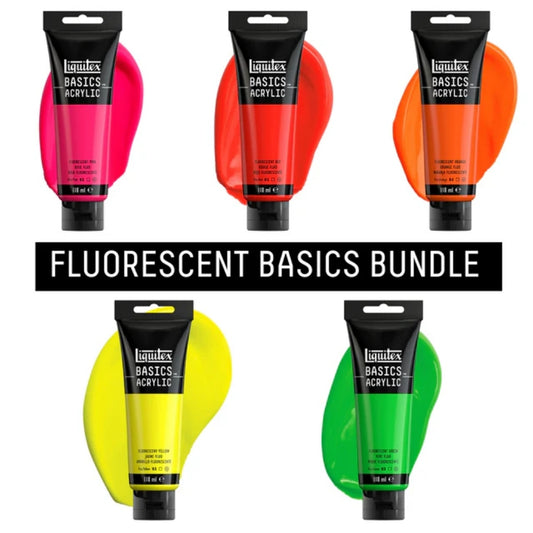 Fluorescent Basics Bundle - Basics Akrilik Boya
