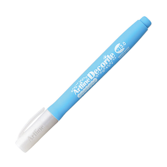 Artline Decorite Chisel Type Kesik Uçlu Marker Pastel Mavi