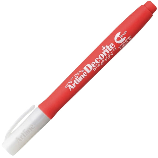 Artline Decorite Brush Marker Esnek Fırça Uçlu Kalem Kırmızı