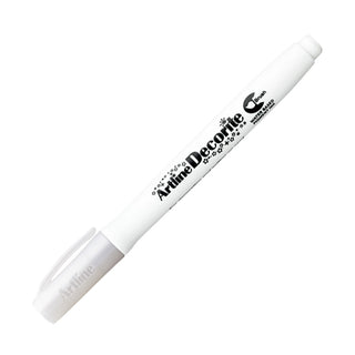 Artline Decorite Brush Marker Esnek Fırça Uçlu Kalem Beyaz