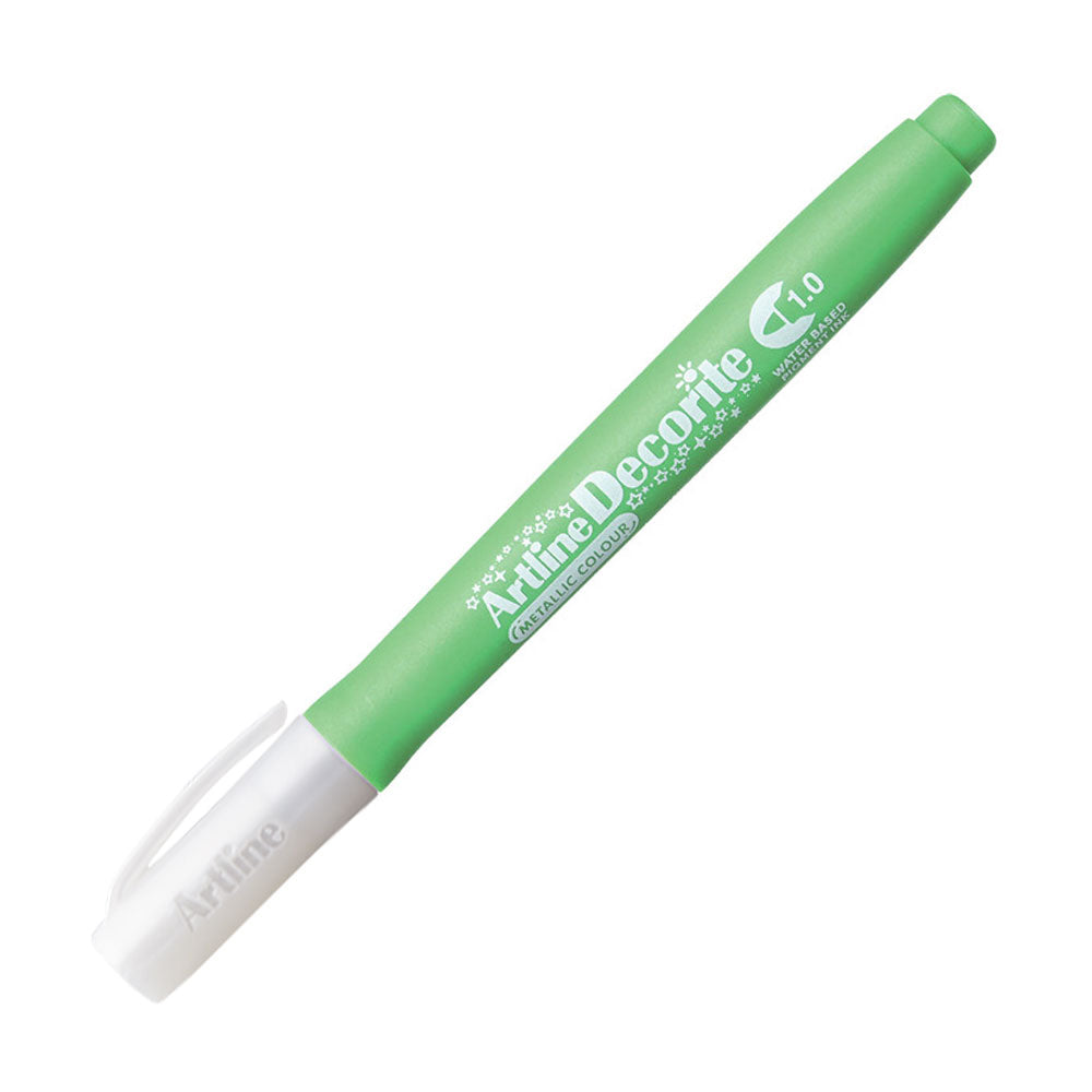 Artline Decorite Coloring Marker Boyama Kalemi Metalik Yeşil