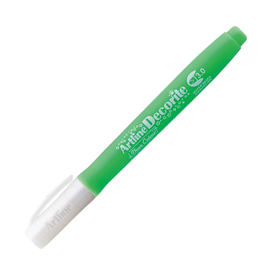 Artline Decorite Chisel Type Kesik Uçlu Marker Neon Yeşil
