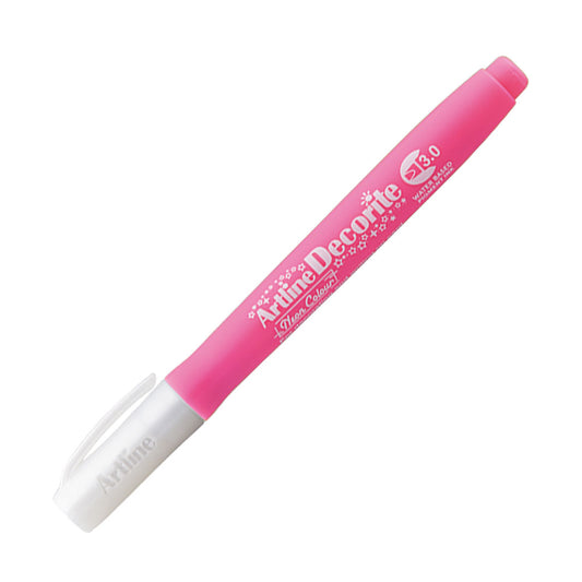 Artline Decorite Chisel Type Kesik Uçlu Marker Neon Pembe
