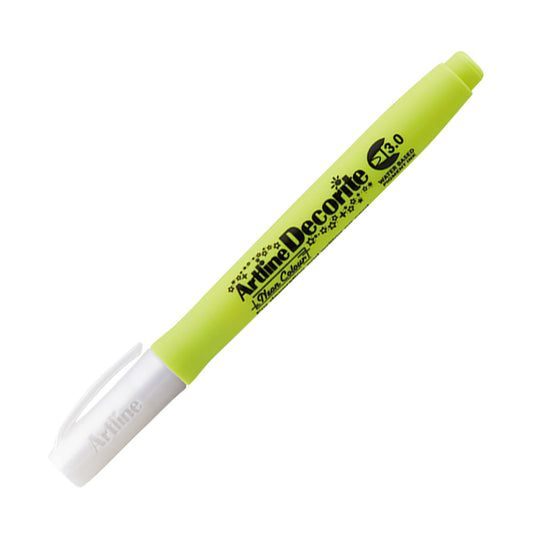 Artline Decorite Chisel Type Kesik Uçlu Marker Neon Sarı
