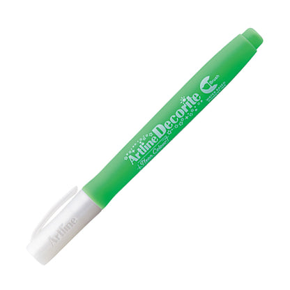 Artline Decorite Brush Marker Esnek Fırça Uçlu Kalem Neon Yeşil