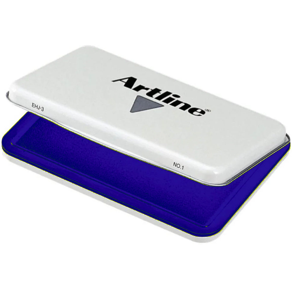 Artline EHJ-3 Kendinden Mürekkepli Doldurulabilen Stampa No:1 67x106mm Mavi