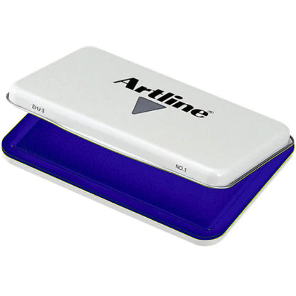 Artline EHJ-3 Kendinden Mürekkepli Doldurulabilen Stampa No:1 67x106mm Mavi