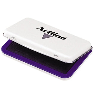 Artline EHZ-2 Plastik Kapaklı Stampa No:2 56X90mm Mor