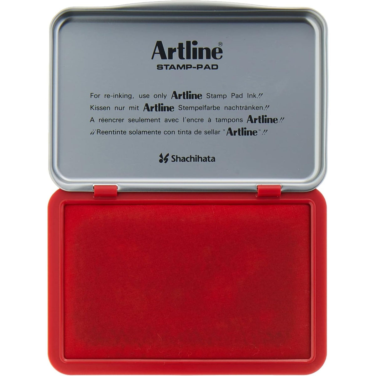 Artline EHZ-3 Plastik Kapaklı Stampa No:3 67X106mm Kırmızı