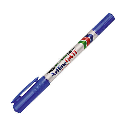 Artline 041T Twin Marker İki Uçlu Permanent Markör 0.4-1.0mm Mavi