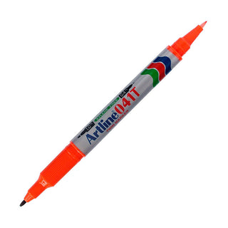 Artline 041T Twin Marker İki Uçlu Permanent Markör 0.4-1.0mm Turuncu