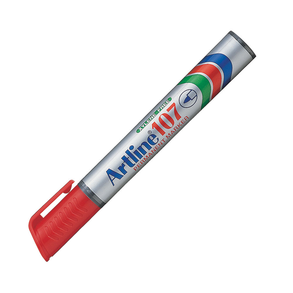 Artline 107 Permanent Markör 1.5mm Kırmızı