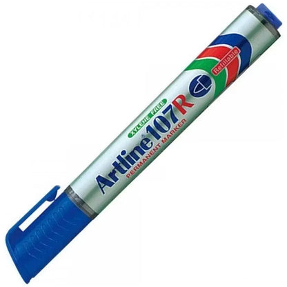 Artline 107R Doldurulabilen Permanent Markör Uç:1,5mm Mavi