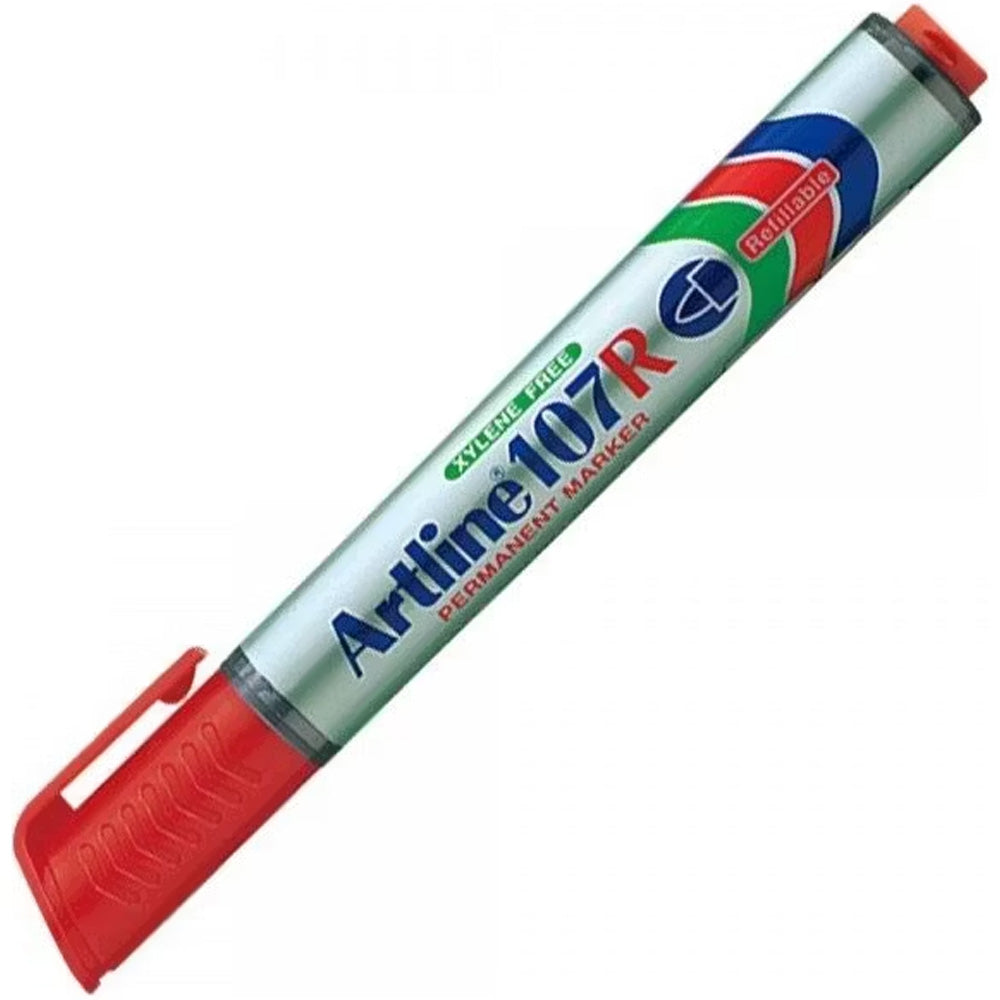 Artline 107R Doldurulabilen Permanent Markör Uç:1,5mm Kırmızı