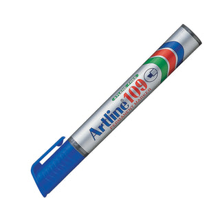 Artline 109 Permanent Markör Kesik Uç 2.0-5.0mm Mavi