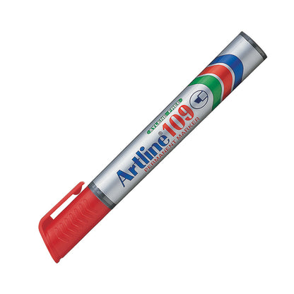 Artline 109 Permanent Markör Kesik Uç 2.0-5.0mm Kırmızı