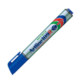 Artline 109R Doldurulabilen Permanent Markör Kesik Uç 2.0-5.0mm Mavi