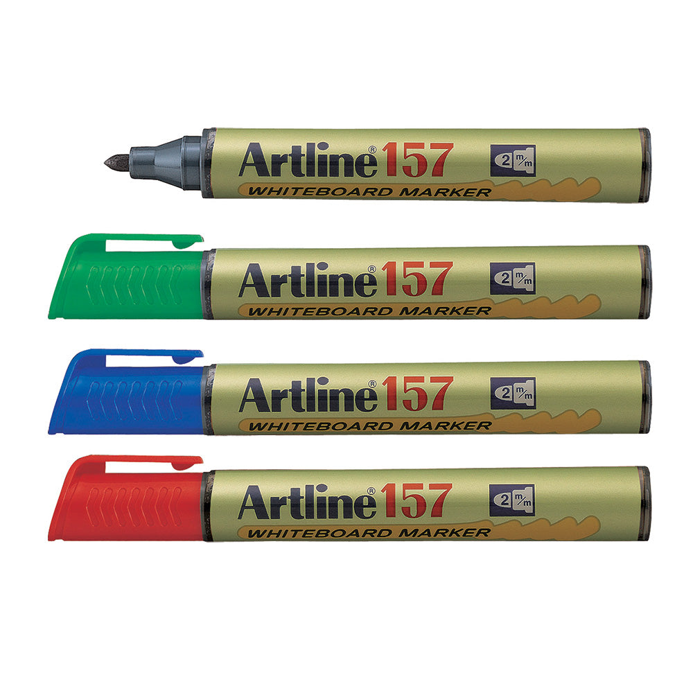Artline 157R Doldurulabilen Beyaz Tahta Markörü 2.0mm Kırmızı