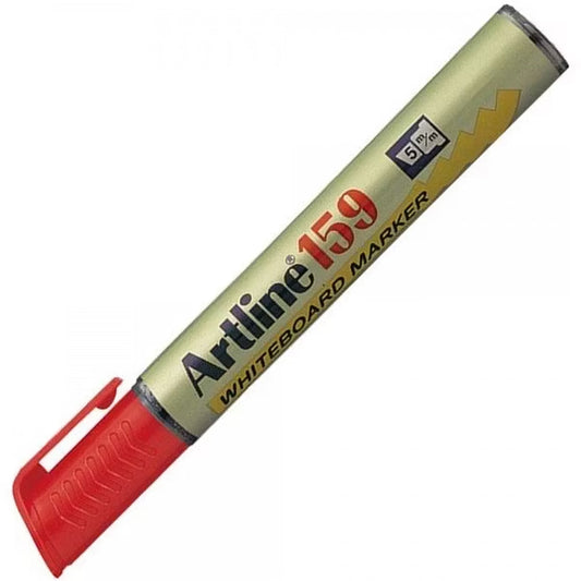 Artline 159 Beyaz Tahta Markörü Kesik Uç:2,0-5,00mm Kırmızı