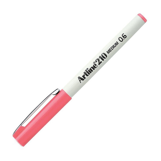 Artline 210N Keçe Uçlu Yazı Kalemi 0.6mm Pembe
