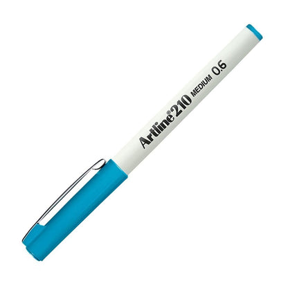 Artline 210N Keçe Uçlu Yazı Kalemi 0.6mm Gök Mavisi